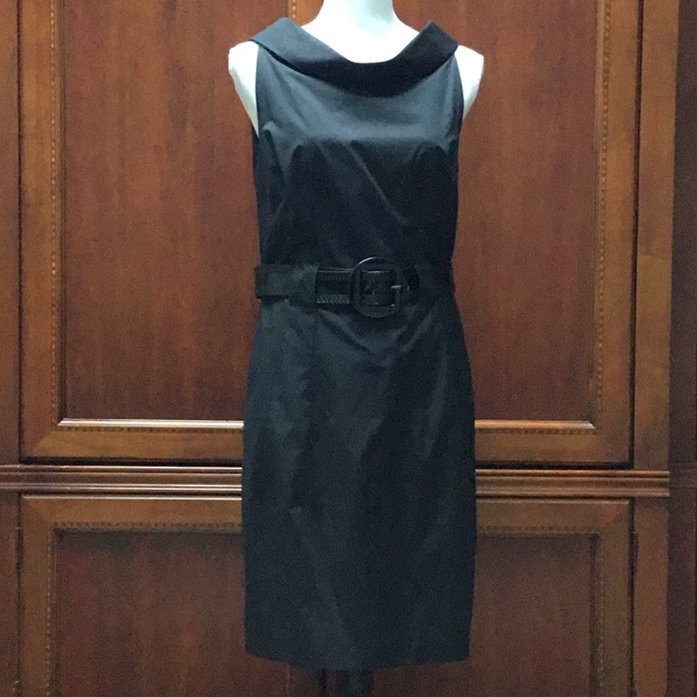 Morgan McFeeters black sleeveless dress